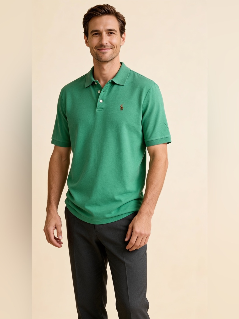 Polo by Ralph Lauren Emerald Green Short-Sleeve Polo